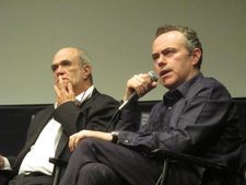 The Present and Brooklyn director John Crowley with novelist Colm Tóibín